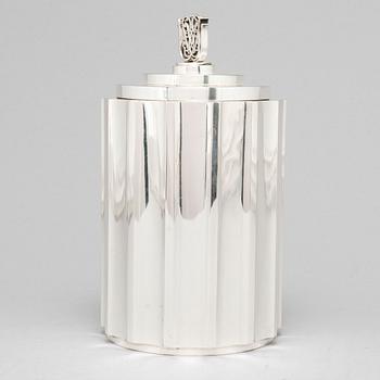 ATELIER BORGILA, tobaksburk, sterling silver, Stockholm, 1949.