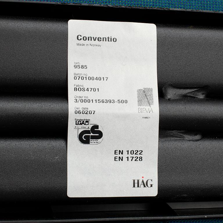 KARMSTOLAR, 7 st, "Conventio", Håg, Norge, 2007.