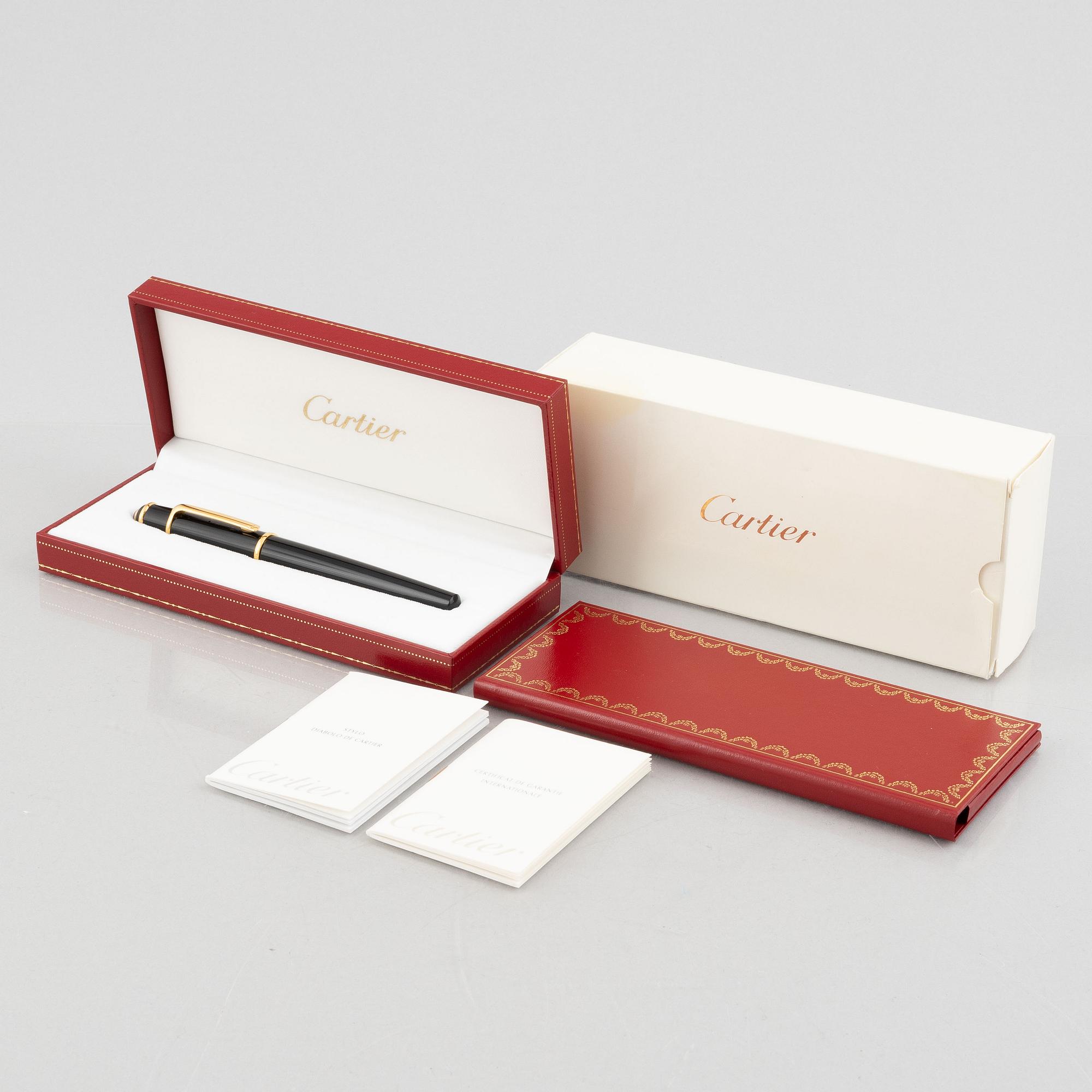 Cartier, Diabolo de Cartier ballpoint pen.