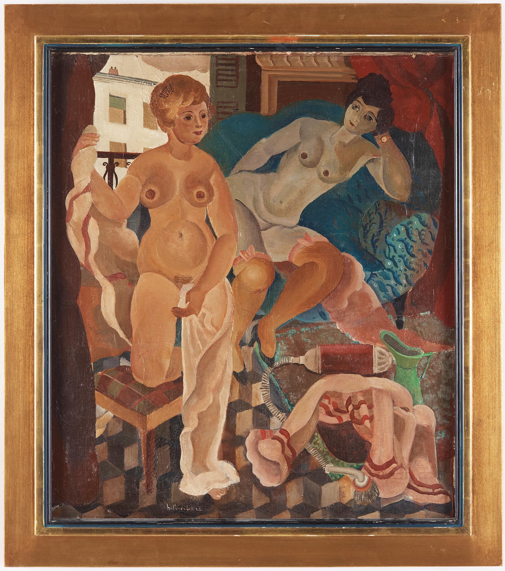 Bertil Bull Hedlund, "Les Baigneuses".