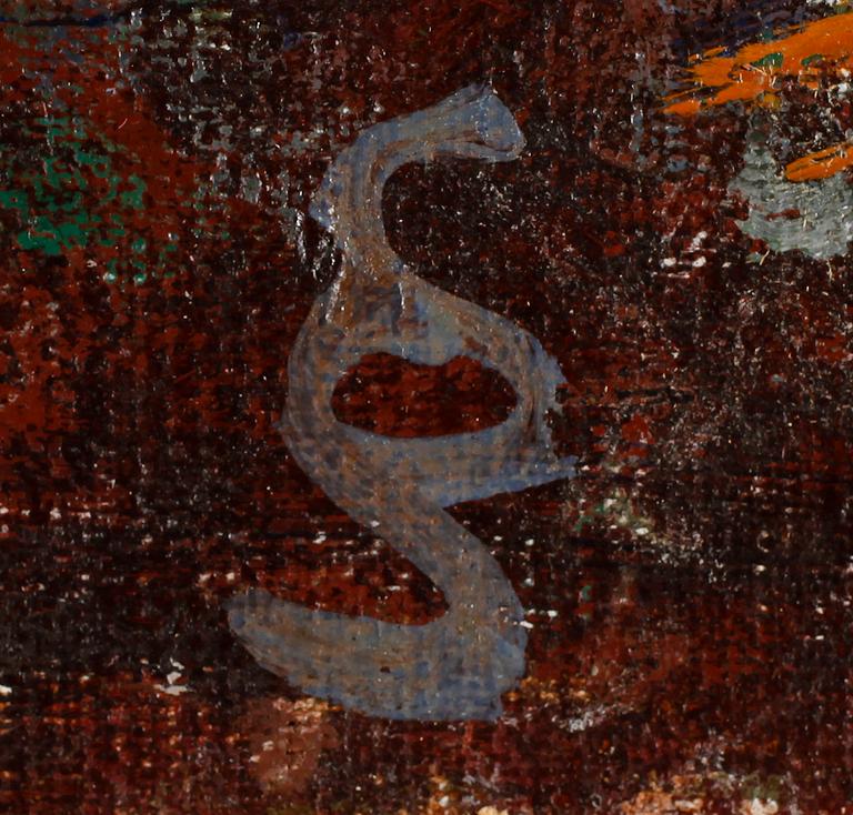 STIG SÖDERSTEN, olja på duk, monogramsignerad.