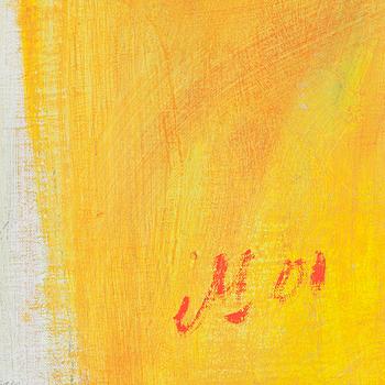 MAGNUS DAHLBÄCK, olja på duk, sign.