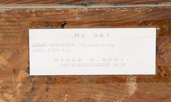 UNKNOWN ARTIST 17/18TH CENTURY, oil on canvas.