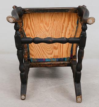 SKRIVSTOL, senbarock, 1700-tal.