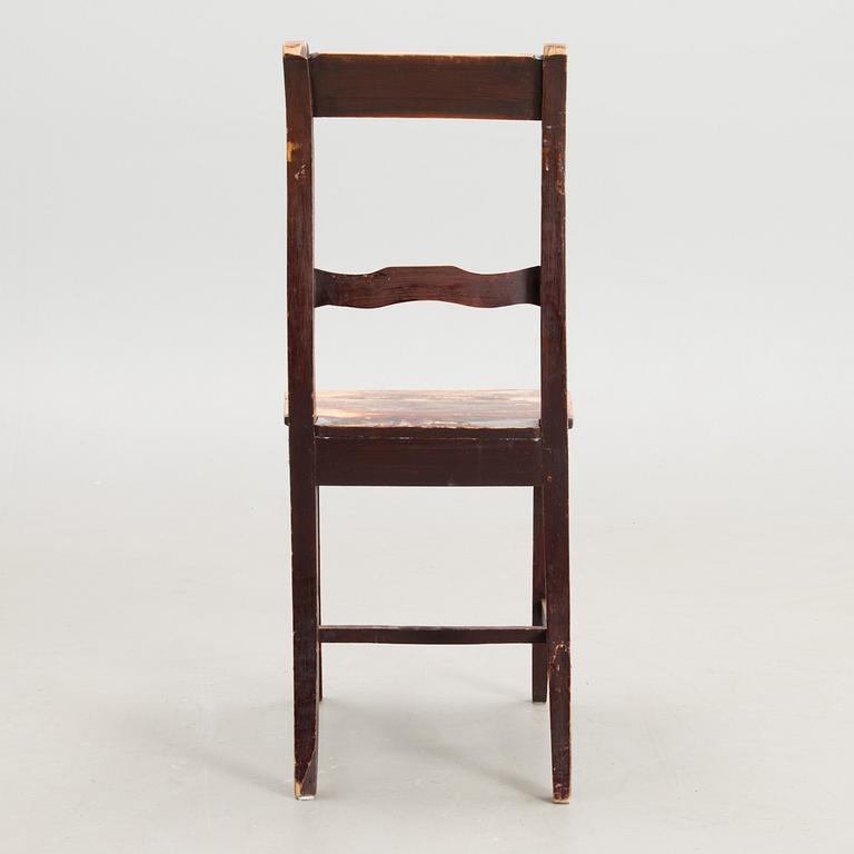A late 19th century side chair.