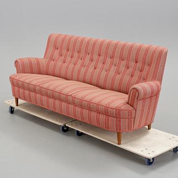 SOFFA, "Hemmakväll", Carl Malmsten, OH Sjögren, Tranås, 1900-talets andra hälft.