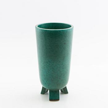 Wilhelm Kåge, vase, stoneware, "Argenta", Gustavsberg.