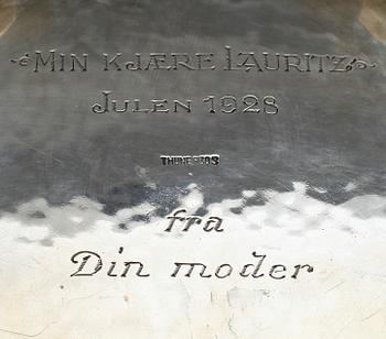 SKÅLFAT, silver, 1900-talets början. Total vikt ca 340 g.