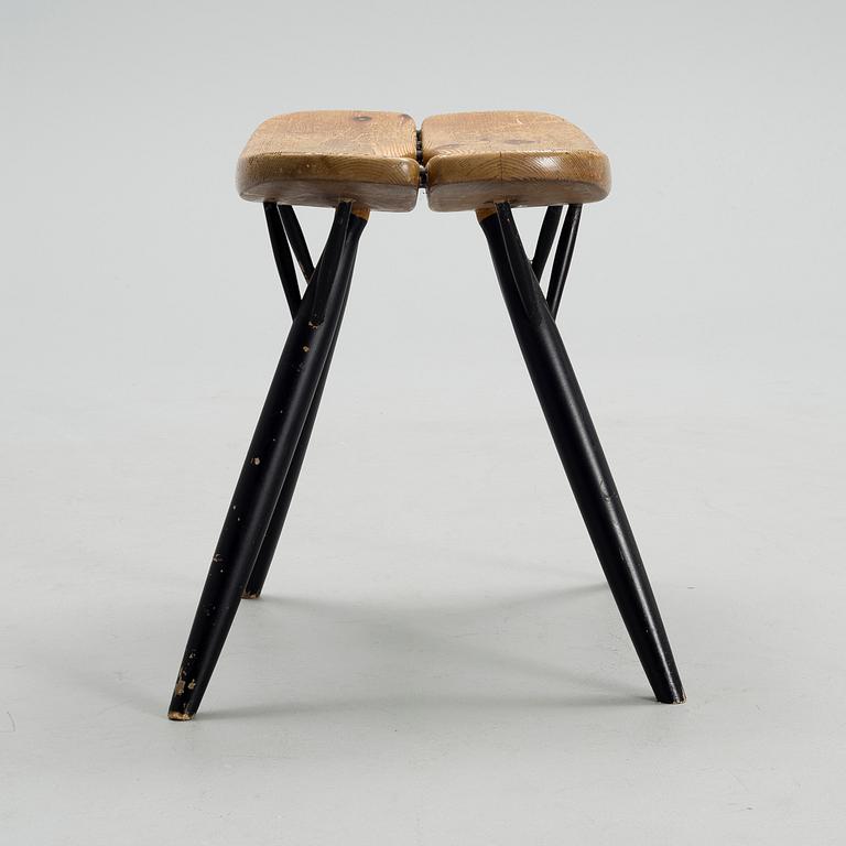 ILMARI TAPIOVAARA, stool, "Pirkka", Laukaan Puu, mid 1900.