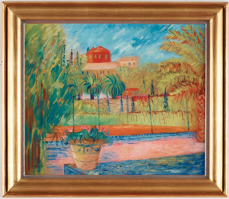 Sigrid Hjertén, "Coin du Midi".