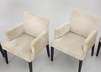 Andreu World, a set of ten contemporary chairs, 'Anna SO1406'.