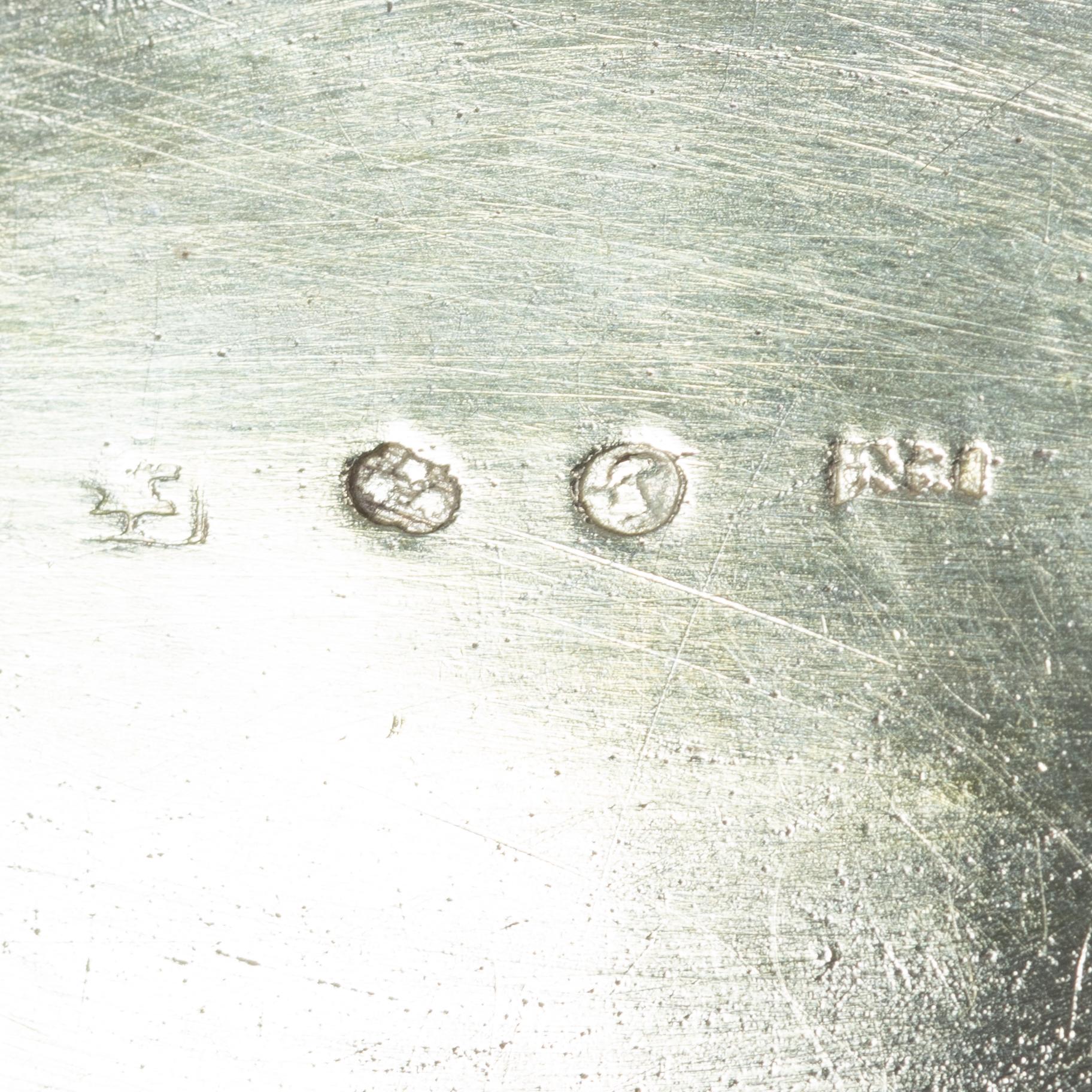 Three silver boxes, 18th-19th century.