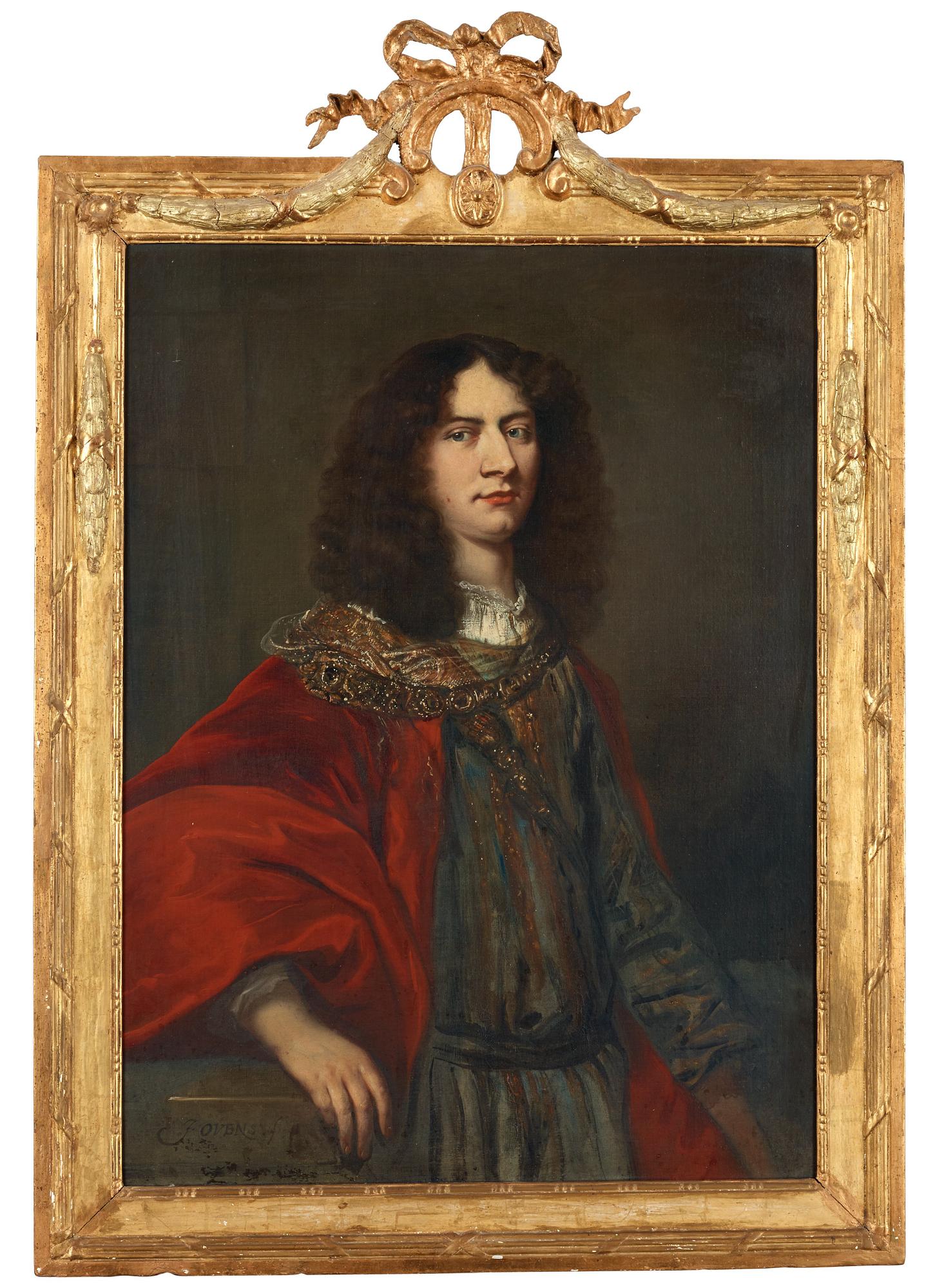 Juriaen (Jürgen) Ovens, "Cavalry Captain Göran Rosenhane" (1649–1677).