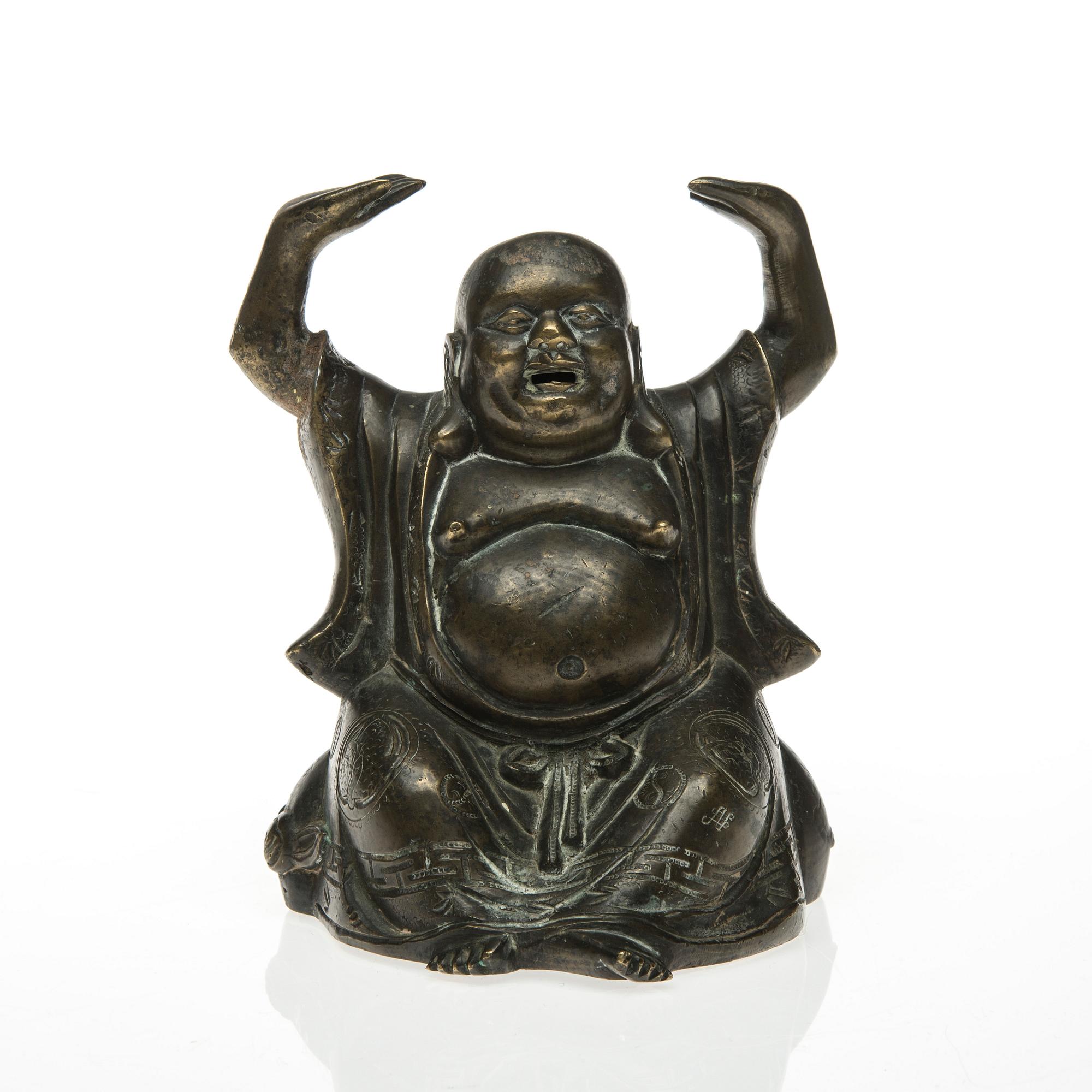 SKULPTUR, mässing, sekelskiftet 1800/1900.