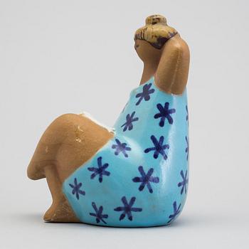 A stoneware sculpture "Emma" by Lisa Larson, Gustavsberg.