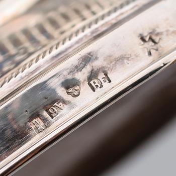 SKÅL på fot, silver, Göteborg 1879.