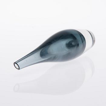 VAS, glas, "Fiskblåsa" signerad Tapio Wirkkala Iittala 3299.