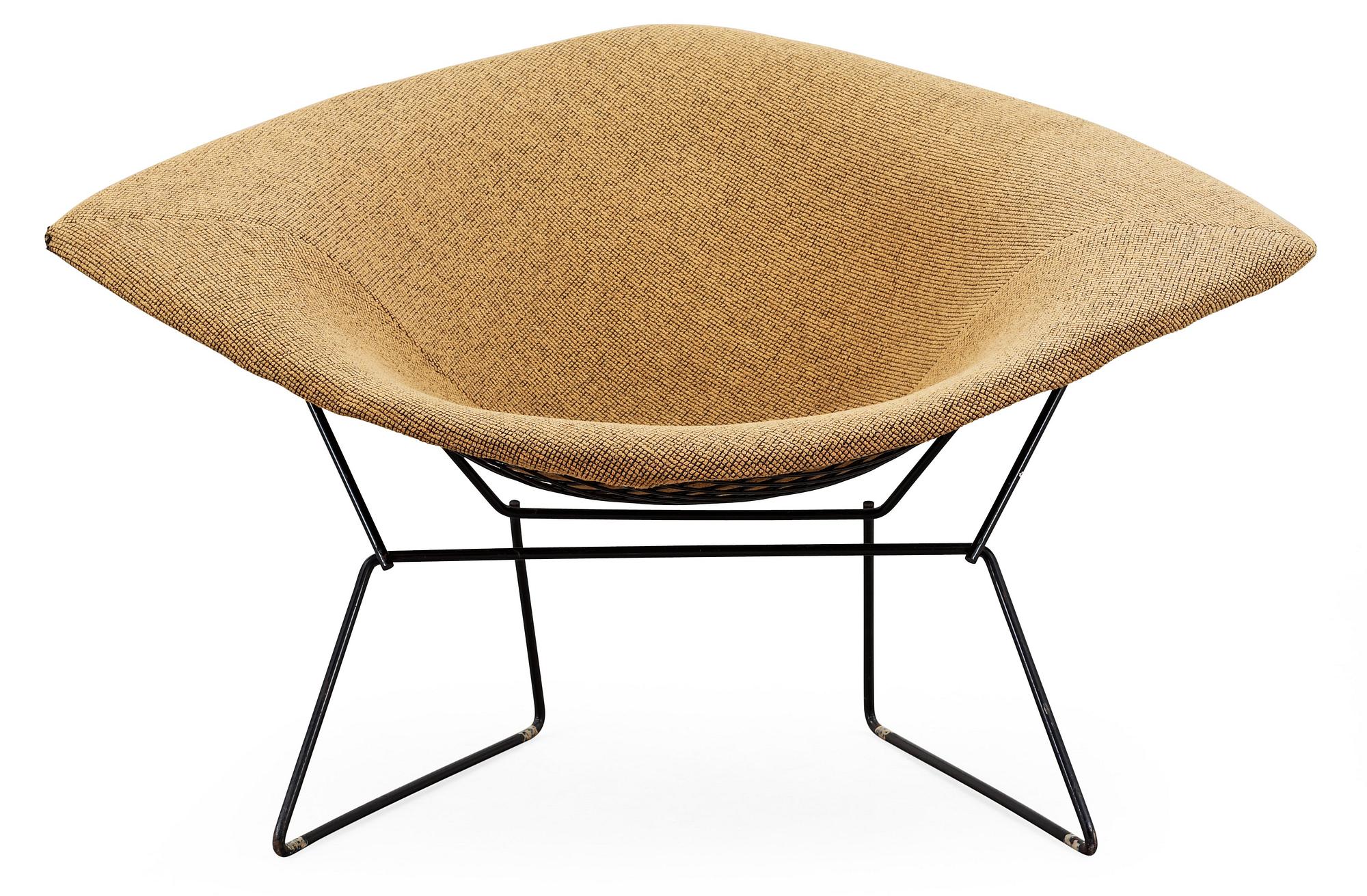 HARRY BERTOIA, "Diamond chair", Knoll Associates, USA eller på licens i Sverige.