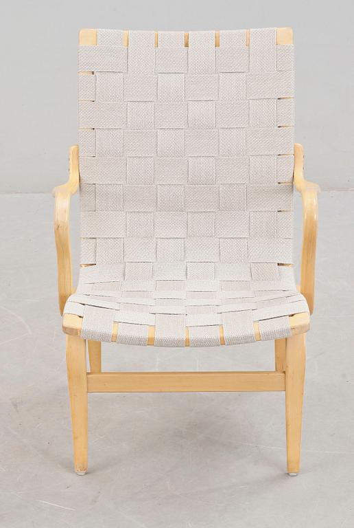 KARMSTOL, "Eva", Bruno Mathsson för Dux, 1900-talets andra hälft.