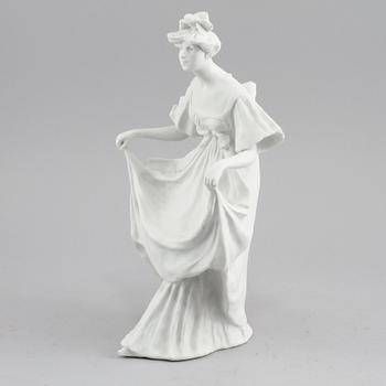 FIGURIN, parian, Sèvres-liknande märke, 1900-tal.