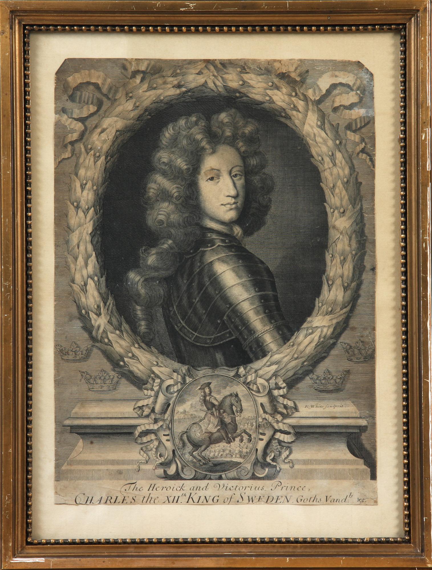 KOPPARSTICK, 2 st, 1700/1800-tal.