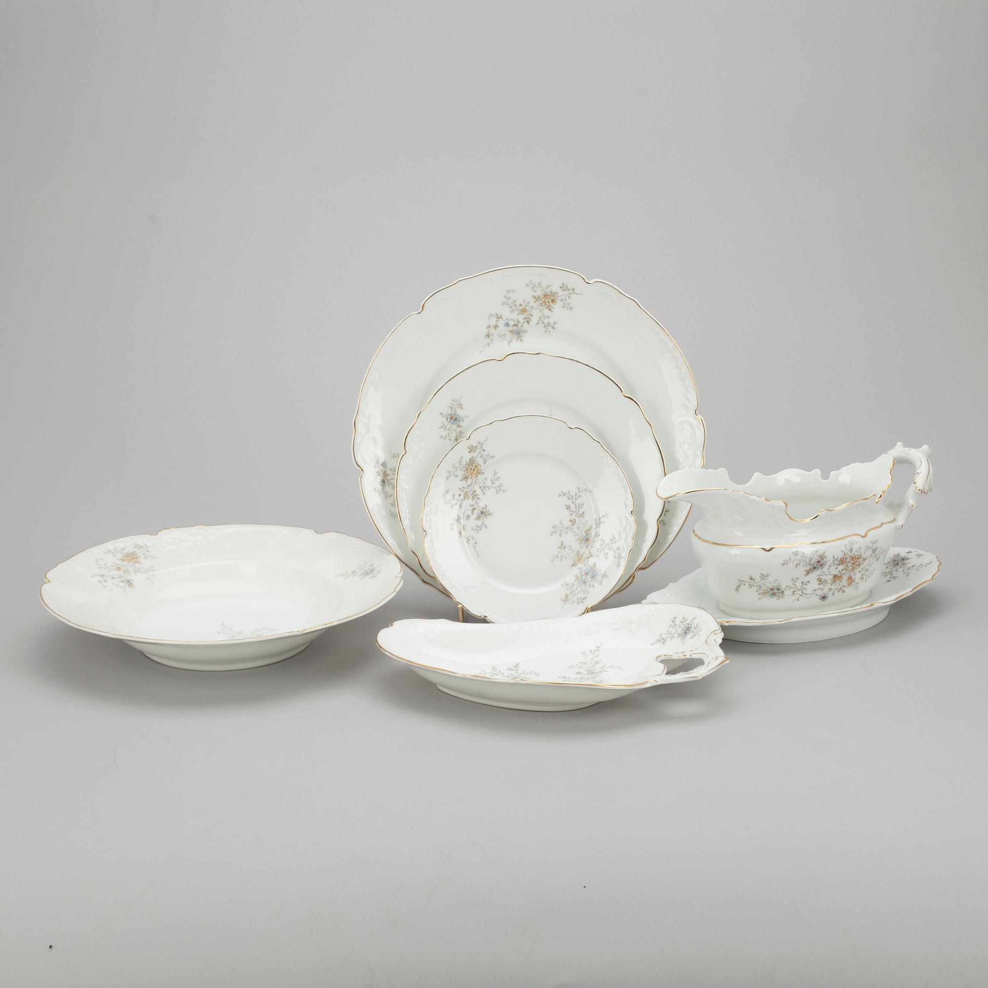 SERVIS, 69 delar, Mellaneuropa, sekelskiftet 1800/1900.