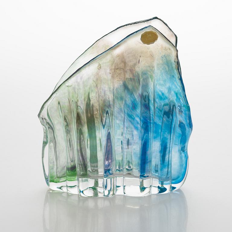 Helena Tynell, a 'Perho' vase, signed Riihimäen Lasi Oy, Helena Tynell.