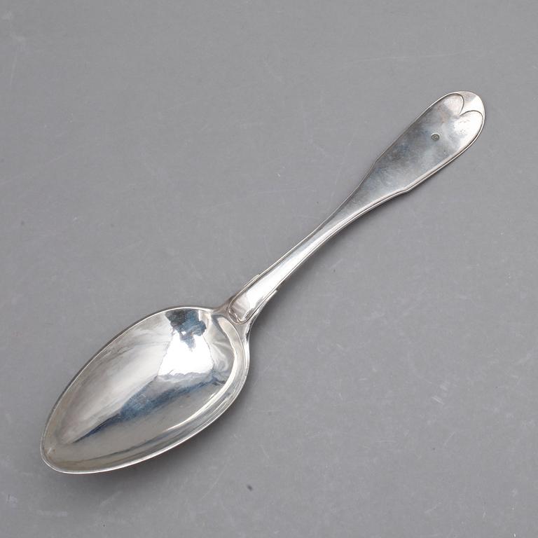 RAGUSKED, silver, Hans Jacob Vogt, Kristianstad 1816. Vikt ca 162 gram.