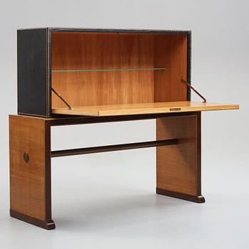 Otto Schulz, a Swedish Modern cabinet on stand by Boet, Gothenburg 1930-40's.