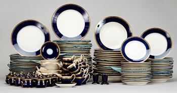 381. A 63 pieces dinner- and coffee service, Berlin.