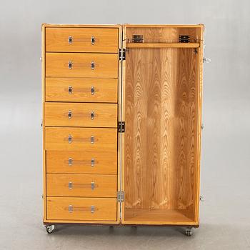 A 21st century leather trunk.