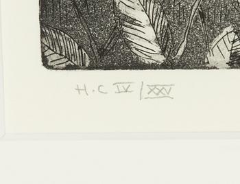 Ernst Billgren, "VId vägens slut", Ur portföljen "Vid vägens slut".