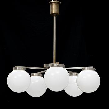 Ceiling lamp, functionalist, 1930s.