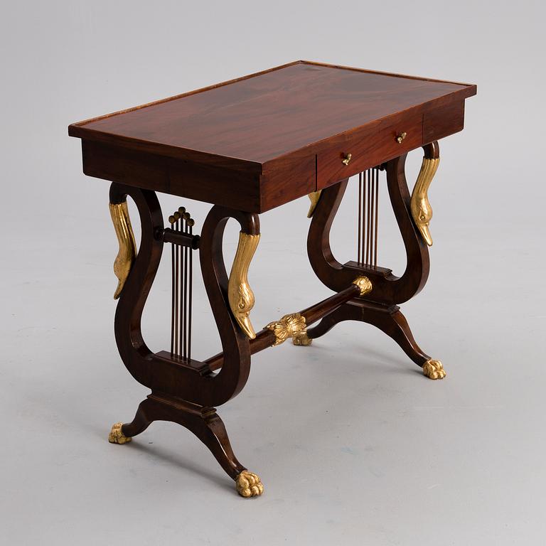 AN EMPIRE SEWING TABLE, early 19th century.