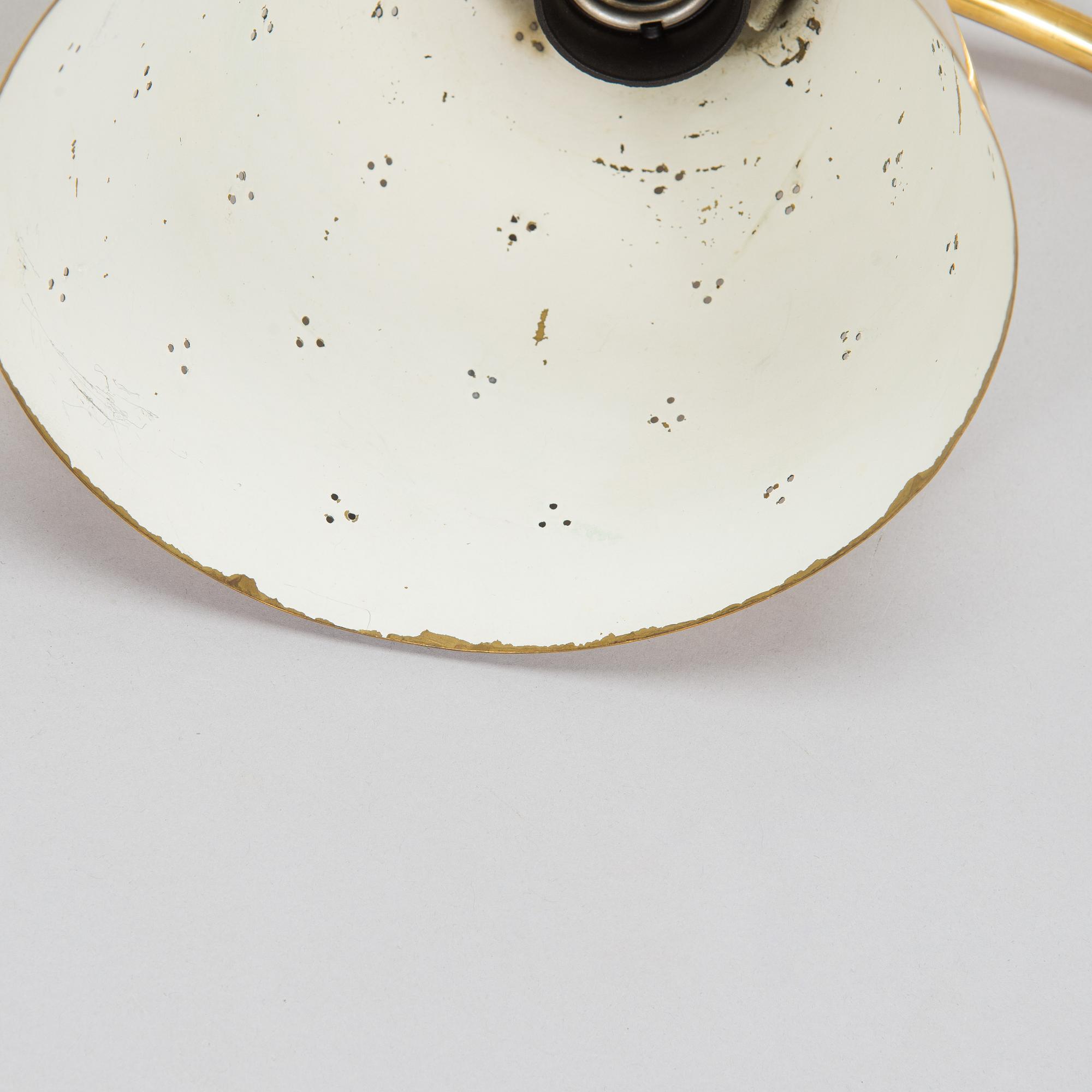 Lisa Johansson-Pape, a pair of mid-20th century '3055' wall lights for Stockmann Orno. Finland.