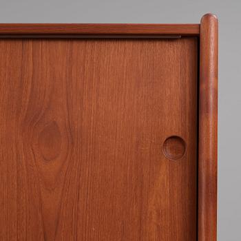 Hans J. Wegner, a teak sideboard/ cabinet, "RY20", Ry Møbler, Denmark 1955.