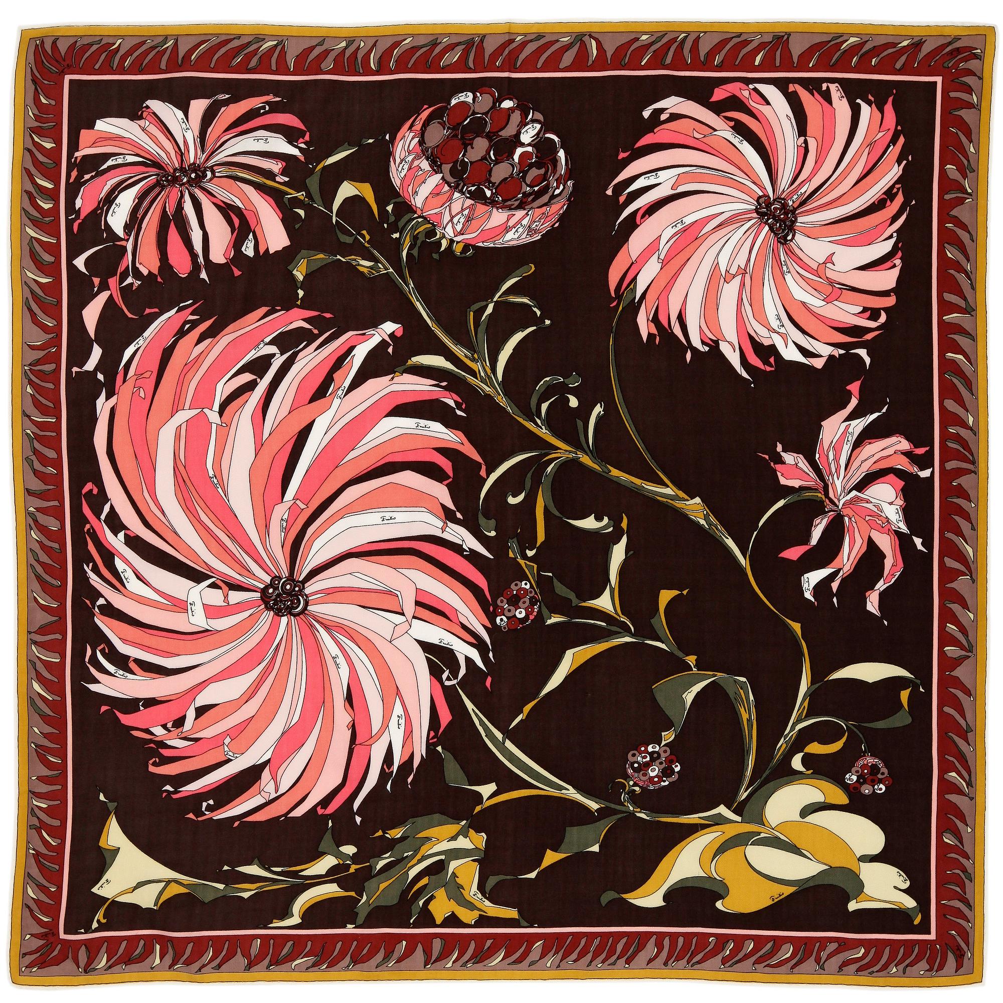 EMILIO PUCCI, scarf.