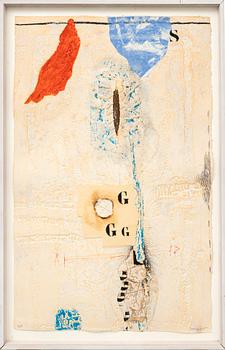 "Verticalité bleue", 1981.