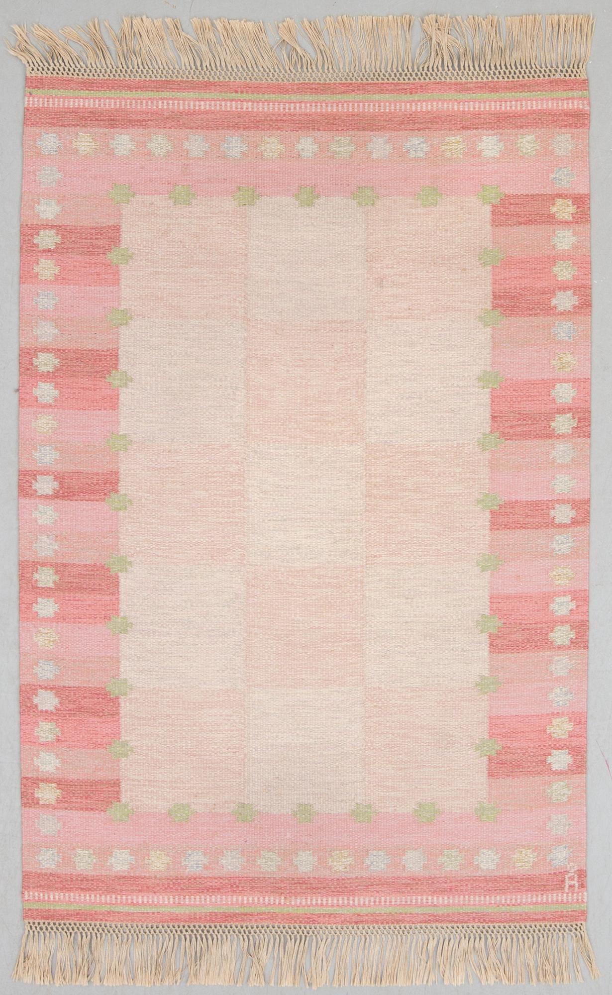 MATTA, rölakan, "Bolmsö", monogramsignerad Å (Anna Johanna Ångström). Ca 209 x 138 cm.