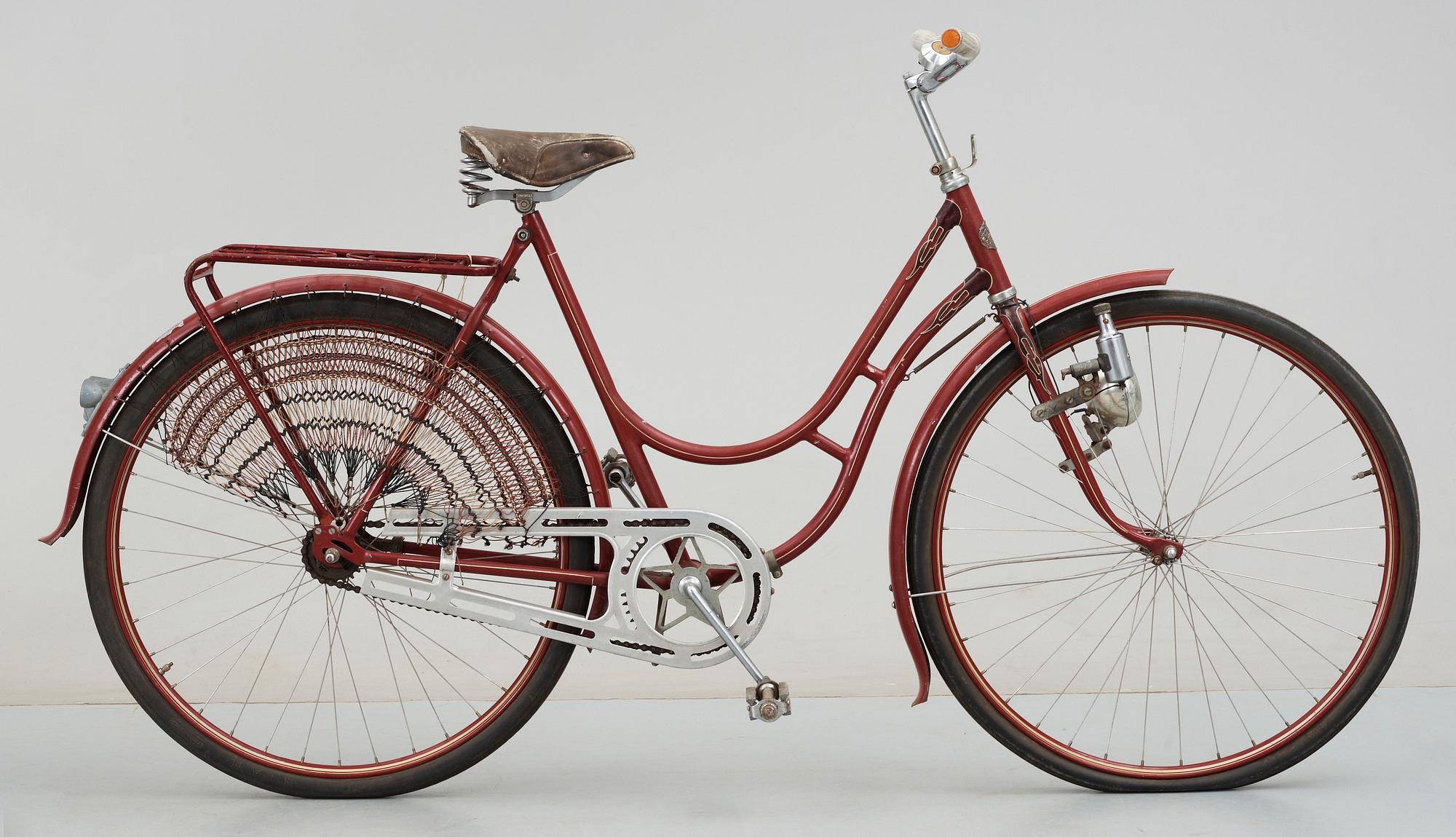 CYKEL, "Tärnan", Svenskt fabrikat, 1900-talets mitt.