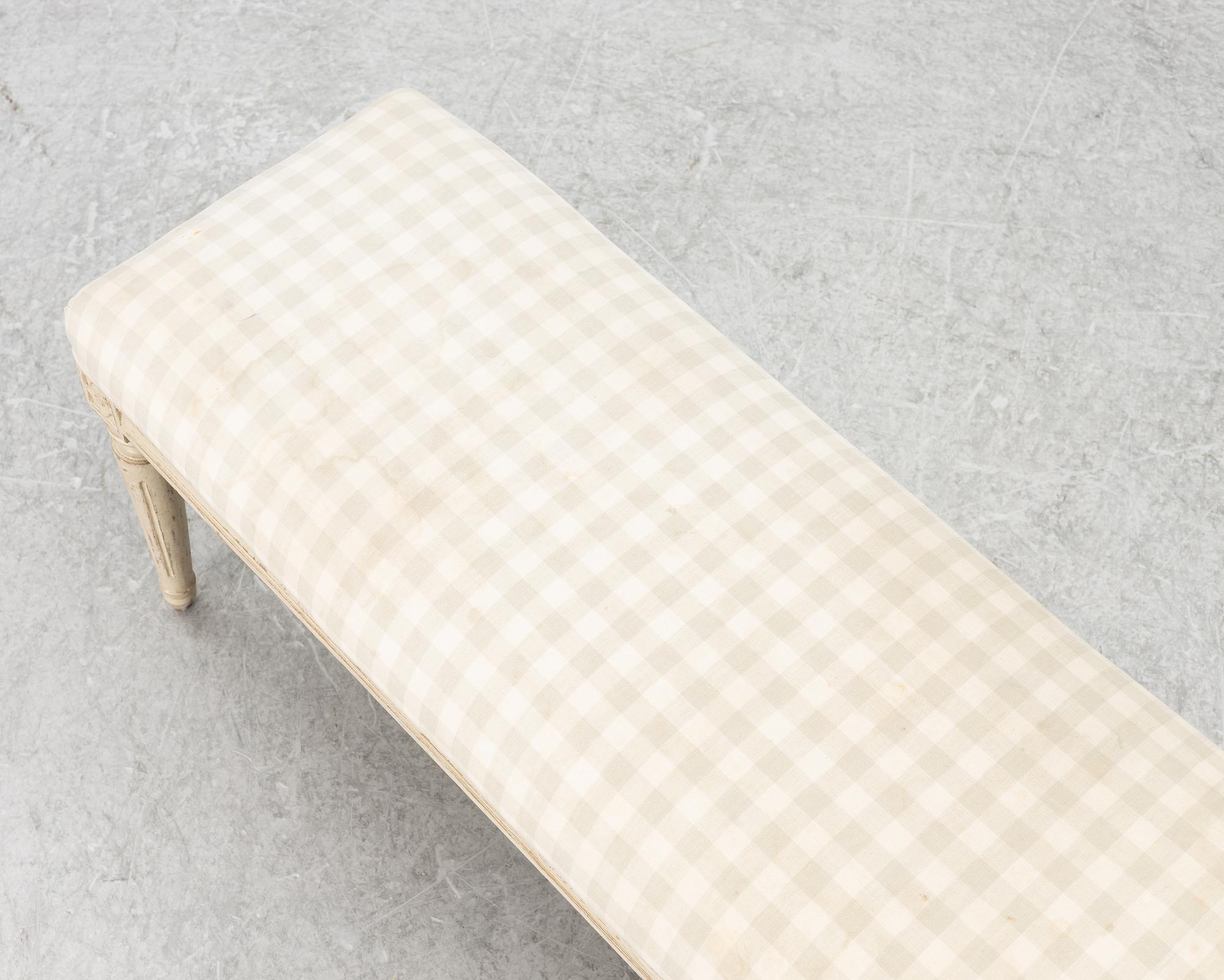 Bänk, Gustaviansk stil, 1900-tal.