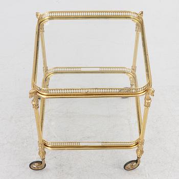 Serving cart, mid-20th century.