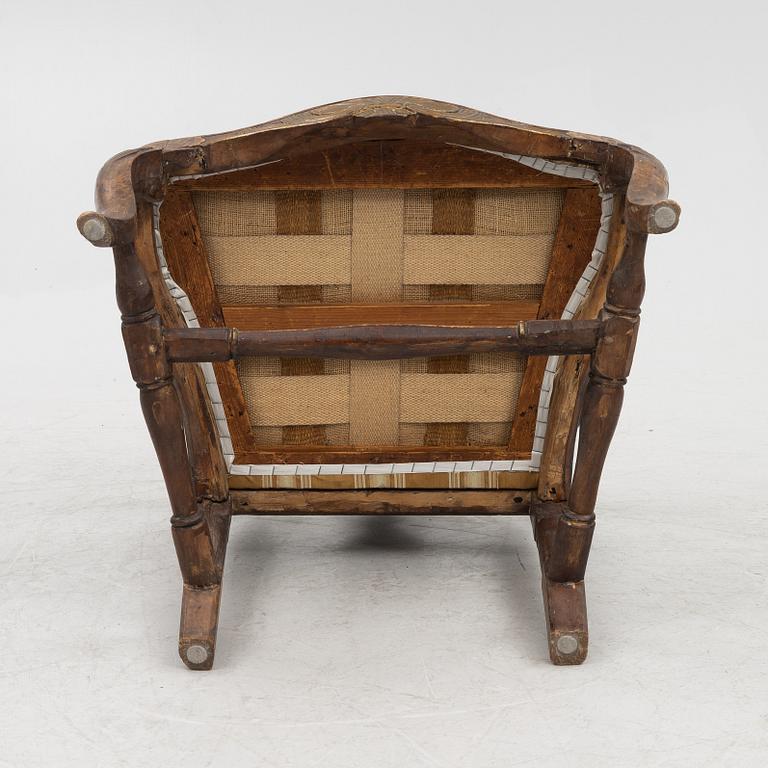 Armchair, Rococo 18th century.