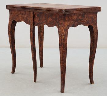 SPELBORD, av Jacob Sjölin (mästare i Köping och Kungsör 1767-1785). Rokoko.