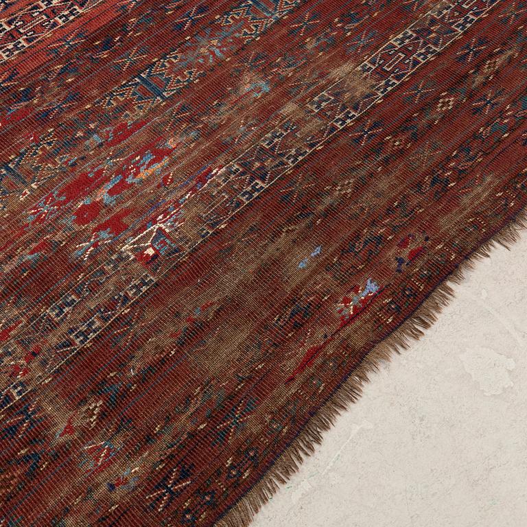 Carpet Oriental antique approx. 90x176 cm.