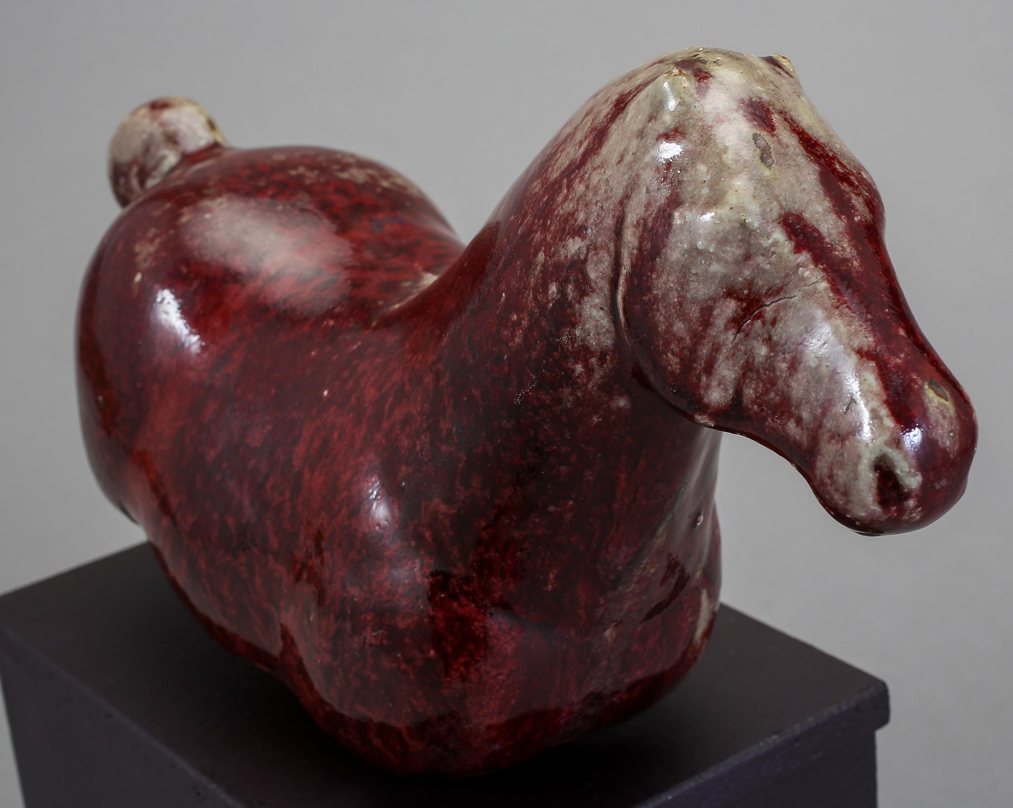 ULLA KRAITZ, skulptur, stengods, signerad undertill.