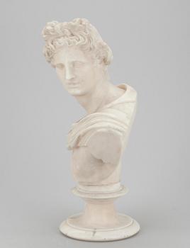 SKULPTUR, marmor, "Apollo di Belvedere", Italien.