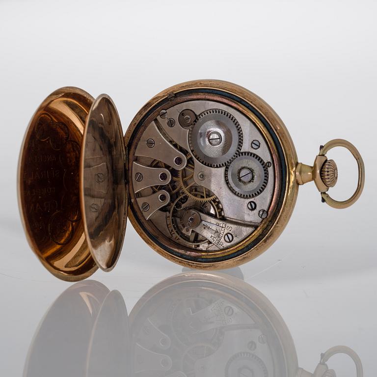 TAVANNES WATCH CO., pocket watch, 50 mm.