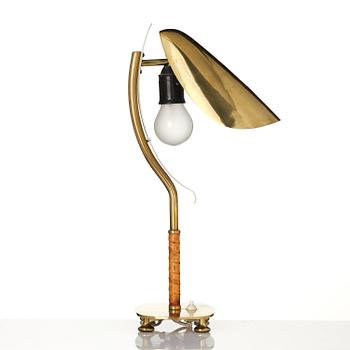 Harald Notini, a rare table lamp model "15582", Arvid Böhlmarks Lampfabrik, Stockholm, 1950s.