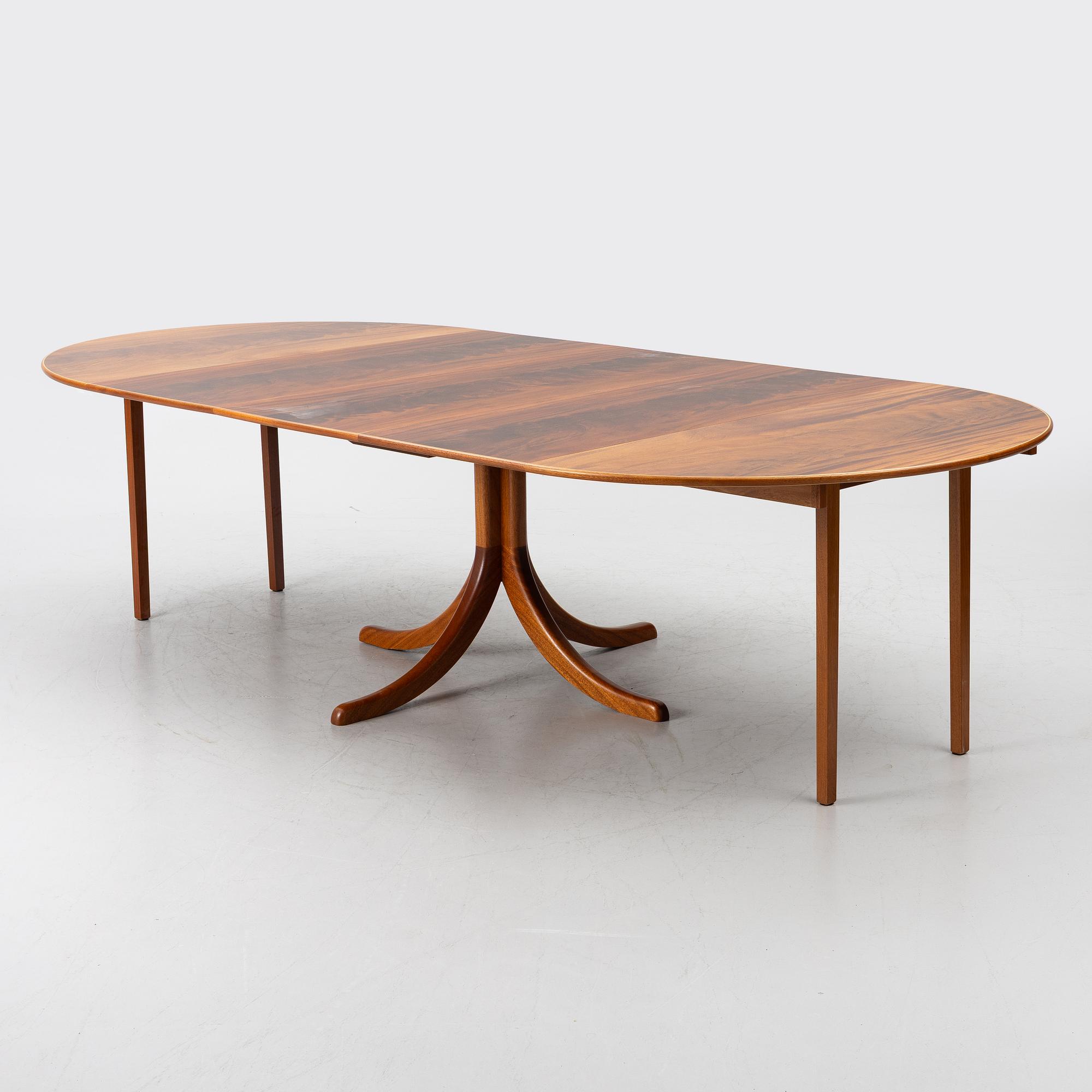 Josef Frank, a model 771 dining table, Svenskt Tenn, Sweden.